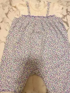 G*i様 ミキハウスファースト 花柄ロンパース