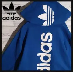 D*i様 【入手困難】adidas☆ビッグロゴ パーカー 海外限定 バックロゴト