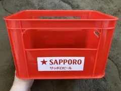 プラスチックコンテナ サッポロビールケース大20本 レトロ - メルカリ