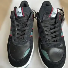 ‼️極上‼️adidas TEKKIRA CUP 255 ブラック/グリーン/レッド