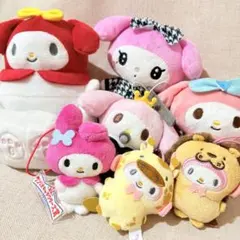 マイメロディ　ぬいぐるみ　キーホルダー　ストラップ　まとめ売り　着ぐるみ