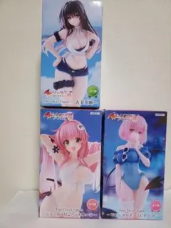 古手川唯＆ララ＆モモToLOVEる水着フィギュアセット