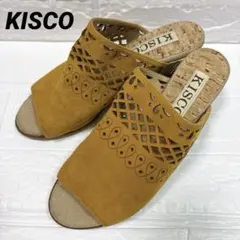 ⭐️美品⭐️KISCO キスコ カッティングデザイン ウェッジ サンダル 23cmのサムネイル