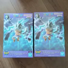 ワンピースワールドコレクタブルフィギュア ルフィ 2体セット