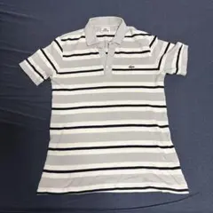 LACOSTE ラコステ ボーダー ポロシャツ