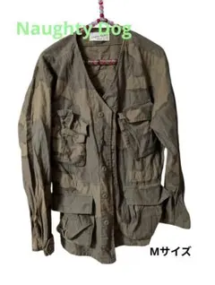 Naughty Dog カモフラージュ ミリタリージャケット