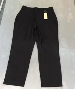 STYLE NOTE LLサイズ シンプルなブラックパンツ黒　後ゴムウエスト