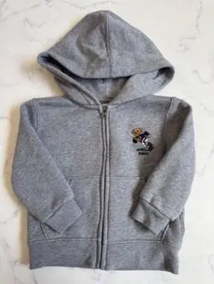 Polo Ralph Lauren テディベアフーディ 12M グレー