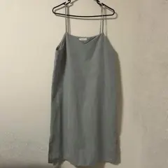 earth music&ecology キャミワンピース　水色