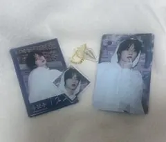 TXT ボムギュ 誓い フォト缶バッジ、アクリルキーリング、トレカ
