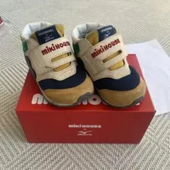 miki HOUSE Mizunoコラボ スニーカー 14.0cm