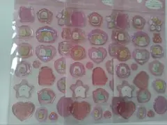 すみっコぐらし　クリアキャラカットシール　ぷっくりシール　立体シール　ステッカー