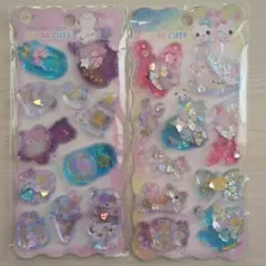 ウォーターシール　キラキラ　お水シール