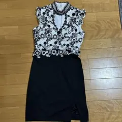 【an 】ストレッチワンピース ミニドレス Mサイズ