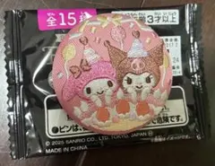 マイメロディ・クロミ刺繍デザイン缶バッジ