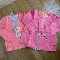 ラグマート　カットソーカーディガン　2枚セット