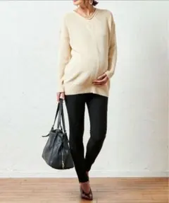 SWEET MOMMY究極の細見え美脚マタニティスキニー　Lサイズ