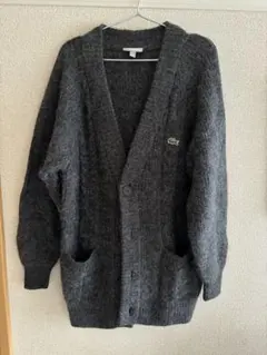 美品LACOSTE ニットカーディガン