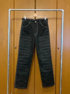 《値下げ交渉可！！》uw1103 UNUSED ダックパンツ ブラック サイズ2のサムネイル