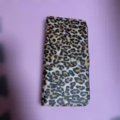 iPhone12☆ヒョウ柄 手帳型ケース