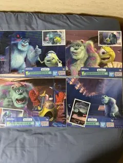 이치방쿠지 モンスターズインク J賞 ポスター I賞 タオル メモ帳 7点セット
