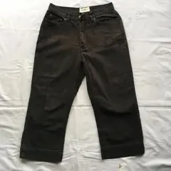 エディバウアーの黒デニムパンツ