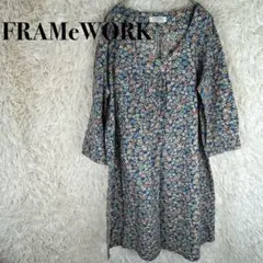 FRAMeWORK 花柄　ワンピースのサムネイル