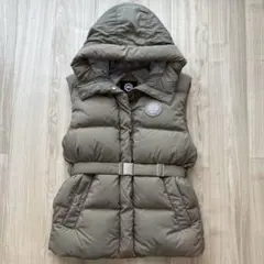 【極美品】現行品 カナダグース 8813W ダウンベスト カーキ S Rayla