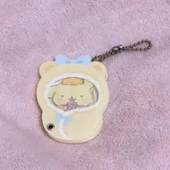 サンリオキャラクター ポムポムプリン アクリルキーホルダー ボールチェーン付き