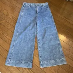 ラングラー　ワイドデニムパンツ　M