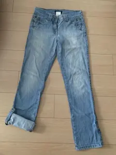 MORGAN DE TOI デニムパンツ　ロールアップ　36のサムネイル