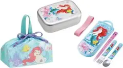 新品◆Skaterアルミお弁当箱3点セット◆アリエル／ディズニープリンセス 子供