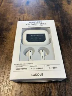 液晶付きワイヤレスイヤホン