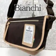 Bianchi ビアンキ メッセンジャーバッグ ショルダーバッグ ブラウンのサムネイル
