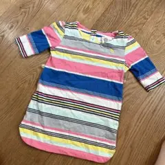 H&Mガールズボーダーワンピース90cm90cm80cmバービー