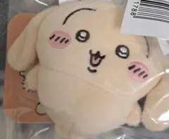 ちいかわ うさぎだらけくじ E賞 ぬいぐるみバッジ ヤハ 垂れ耳うさぎ