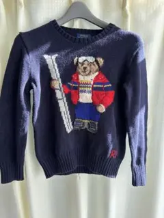 Polo Ralph Lauren クマ編み込みセーター サイズ7