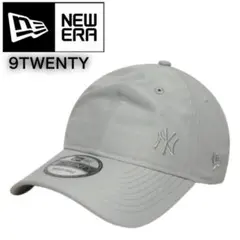 ニューエラ キャップ 帽子 9TWENTY 柔らか NYグレー/サイドロゴ