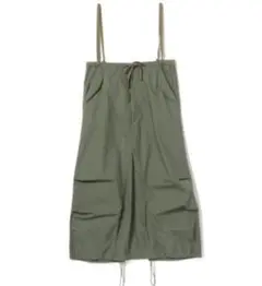 BEAMS BOY アーミー　オーバーパンツアレンジワンピース　ビームスボーイ