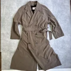 00年代 復刻：內襯長版風衣外套 時尚 韓國 Y2K