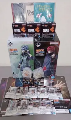 一番くじ　ナルト　風影奪還編　カカシ　サソリ　フィギュア　2体　下位賞24種付