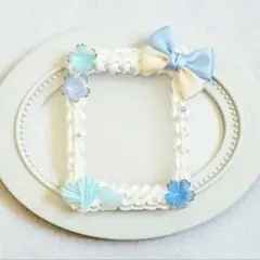 ホワイトホイップ×ブルーパーツ ホイップデコ トレカケース B8