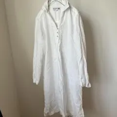 INES DE LA FRESSANGE リネンシャツワンピース M