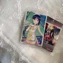 ラブライブサンシャイン ウエハースカード 果南＆ミュージックカード ギルキス