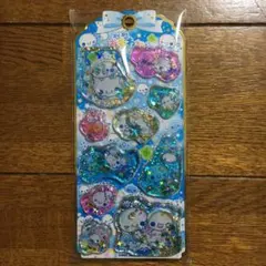 正規品　ぷくぷくあわわちゃん ウォーターinシール シール 立体 水 ステッカー