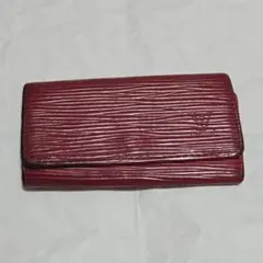 Louis Vuitton エピ キーケース レッド 4連 ルイヴィトン
