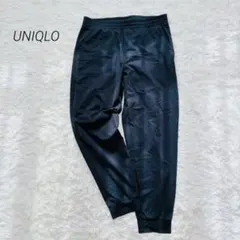 ユニクロ ウルトラストレッチアクティブジョガーパンツ メンズ ブラック L