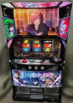 スマスロ　L七つの魔剣が支配する☆遊技可能アダプタ取付済パチスロ実機☆送料込みのサムネイル