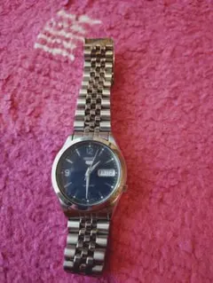 SEIKO セイコー ファイブ 自動巻き腕時計 セイコー5 裏スケルトン 黒