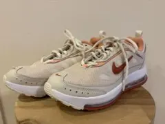 Nike AIR MAXAPスニーカー ベージュ/オレンジ